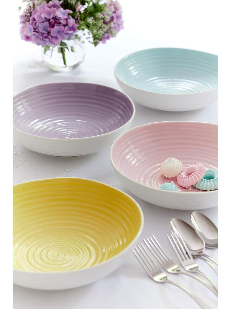 Portmeirion Sophie Conran Celadon Pasta Bowl, Set of 4