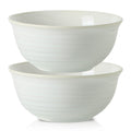 HASENSE Soup Bowls for Kitchen, 40 Ounce Large Cereal Bowls, 7 Inch Ceramic Serving Bowls for Salad Pasta Soup Popcorn, Dishwasher & Microwave Safe, Set of 4(Blue)