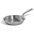 Made In Cookware - 8-Inch Stainless Steel Frying Pan - 5 Ply Stainless Clad - Professional Cookware - Crafted in Italy - Induction Compatible