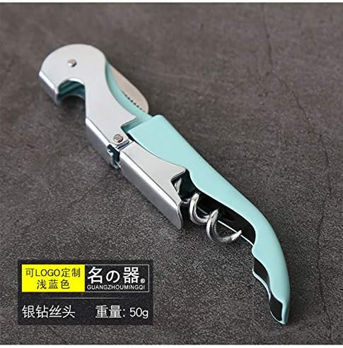 Professional Waiter Corkscrew Wine Openers Set(2PCS), Heavy Duty Stainless Steel Hinges Wine Key for Restaurant Waiters, Sommelier, Bartenders