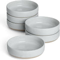famiware Ceramic Soy Sauce Dish, 4oz Dipping Bowls Set of 6, Light Gray