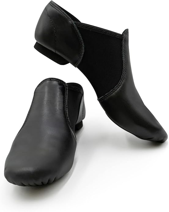 Capezio E-Series Jazz Slip On, Black, 14 W