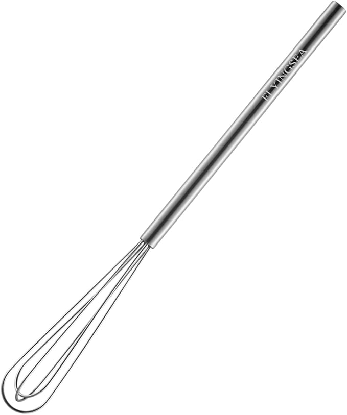 FLYINGSEA Whisks,Mini whisk,Small whisk,Cooking and Kitchen Gadget 1 Pcs.