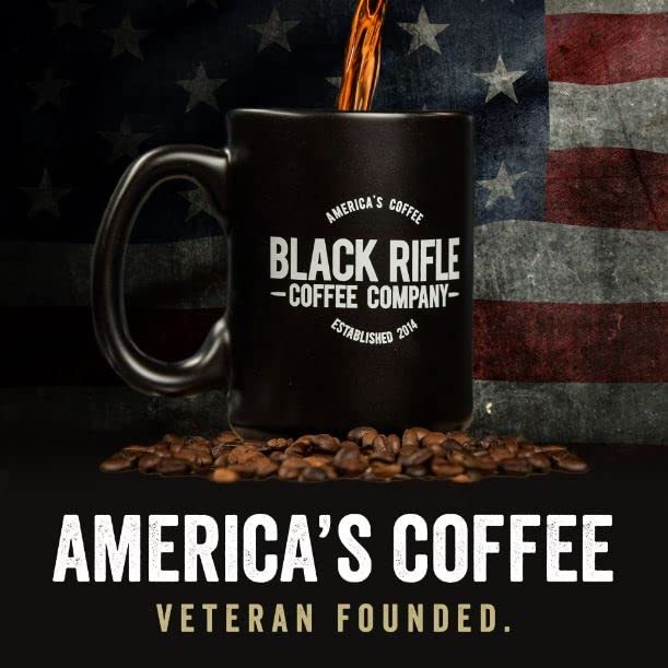 Black Rifle Coffee Dark Roast Ground Coffee Tactisquatch 18 oz