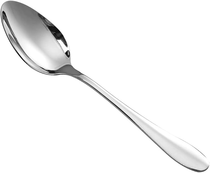 Eslite 12-Piece Tablespoons,Stainless Steel Extra-Large Dinner Spoons Set,7.8-Inches