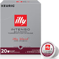 illy Coffee K Cup Pods, Intenso Dark Roast, 20 Count, 1 Pack