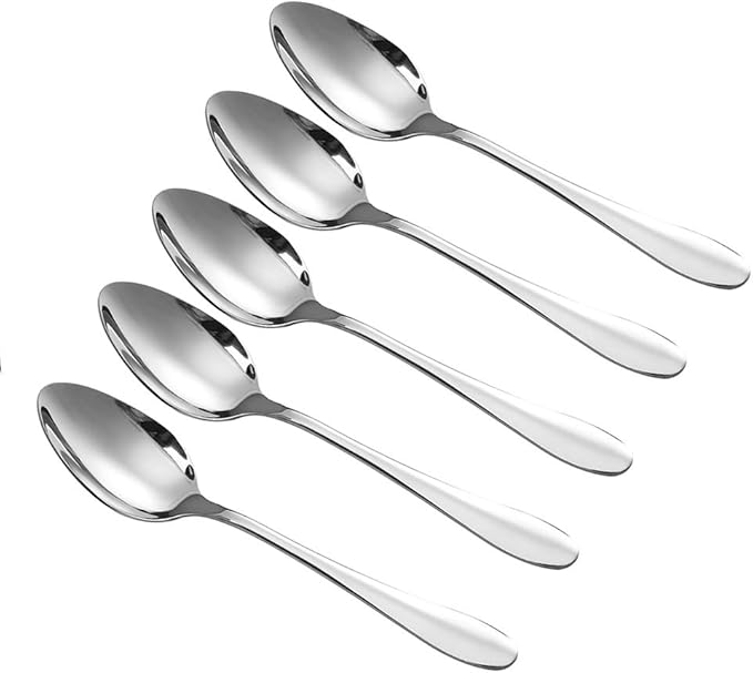 Eslite 12-Piece Tablespoons,Stainless Steel Extra-Large Dinner Spoons Set,7.8-Inches