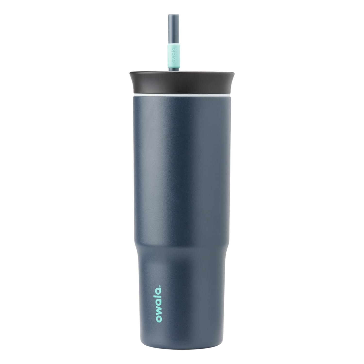 Owala Tumbler Stainless Steel Water Bottle 24 oz Foggy Tide