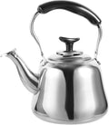 Luxshiny Whistle Teakettle 1 Liter Stainless Steel Stove Top Water Kettle with Filter Screen for Boiling Water and Tea Brewing
