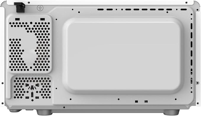 Frigidaire, 0.7 Cu. Ft. Retro Countertop Microwave Oven, 700W Compact Microwave with 8 Auto Cook Menus, Auto Defrost, 5 Power Levels, LED Display, Glass Turntable, White-RoseGold