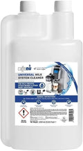 Caffenu Universal Milk System Cleaner, Use on All Machines, 33.8fl oz/1 L