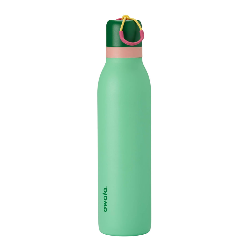 Owala FreeSip Twist Stainless Steel Water Bottle 24 oz Scream Green
