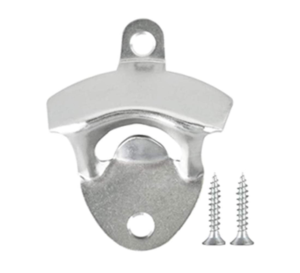 ANSLYQA 20 Pack Bottle Opener Wall Mounted (Silver)