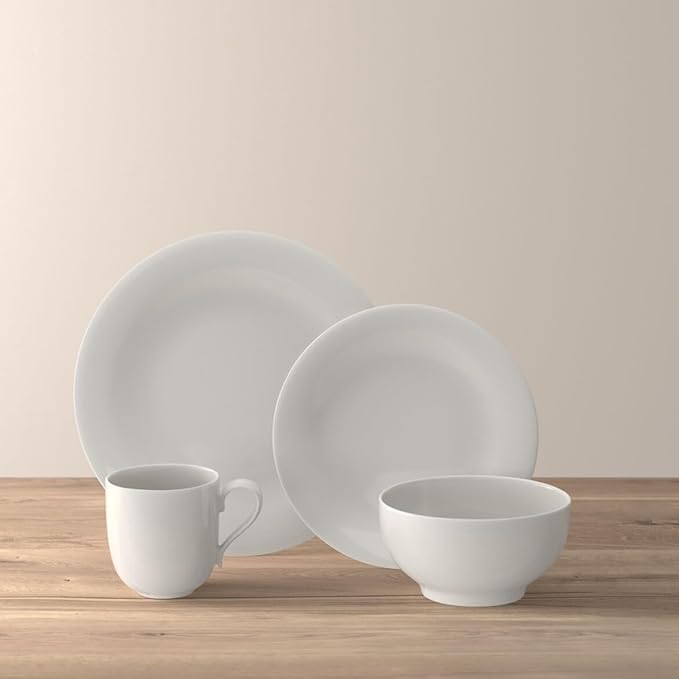 Villeroy & Boch New Cottage Basic 4 Piece Place Setting, White