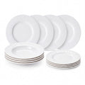 Villeroy & Boch Cellini 12 Piece Dinnerware Set, White, Service for 4
