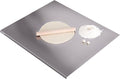 Stainless Steel Kitchen Cutting Board, 304 Stainless Steel, Double-Sided for Separation, Baking and Pizza Making (15.7×27.5×0.06")