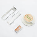 EVEBOT Handheld Food PrintPen, Portable Mini Coffee Latte Art Printer, Dessert Decorator for Cake Macarons, Cookies - Bluetooth 4.2, 1PCS Matcha Color