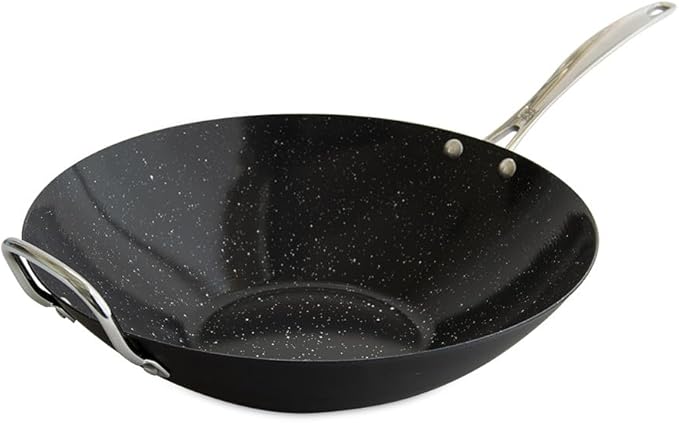 Nordic Ware Basalt Aluminized Steel Spun Wok