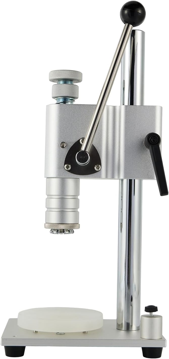 Yoolenatu Manual desktop perfume bottle crimping and capping tool machine, perfume bottle crimper,perfume bottle sealing machine (18mm)