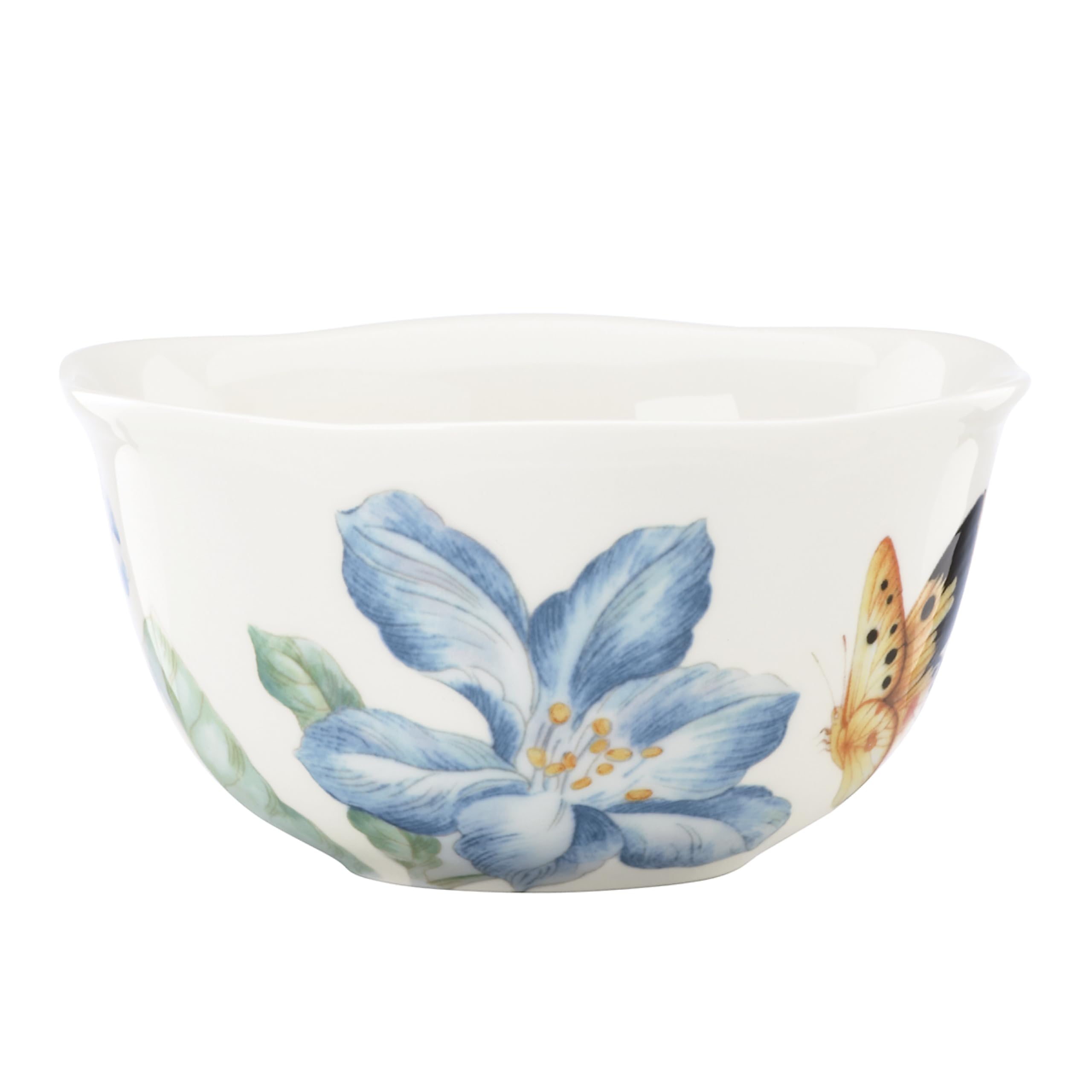 Lenox 833415 Butterfly Meadow Blue 4-Piece Dessert Bowl Set