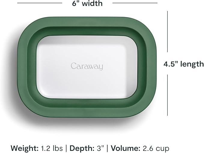 Caraway 6-Piece Food Storage Container Set