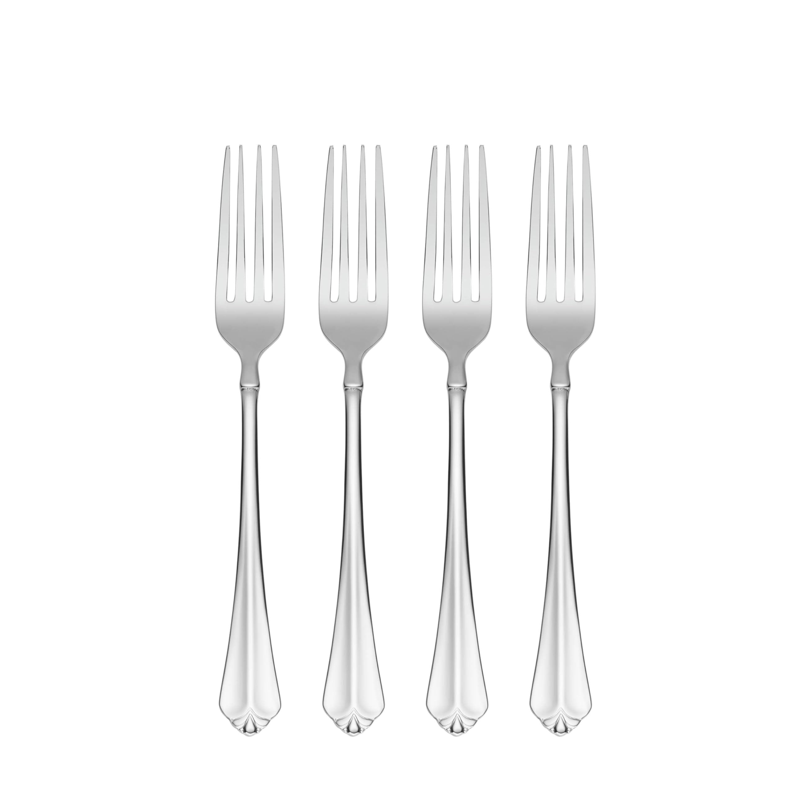 Oneida Juilliard Dinner Forks Silverware Set for 4, Flatware
