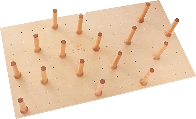 Rev-A-Shelf Pegboard Drawer Divider Organizer, Trim to Custom Fit Wooden Kitchen Cabinet Storage Utensil, Pots & Dish Rack, 39" x 21", 4DPS-3921