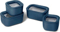 Caraway Mini Food Storage 9-Piece Set, Glass Storage Containers for Food