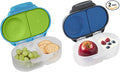b.box Snack Box 2-Pack, Snack Containers for Kids, 1.75 Cup Kids Lunch Box
