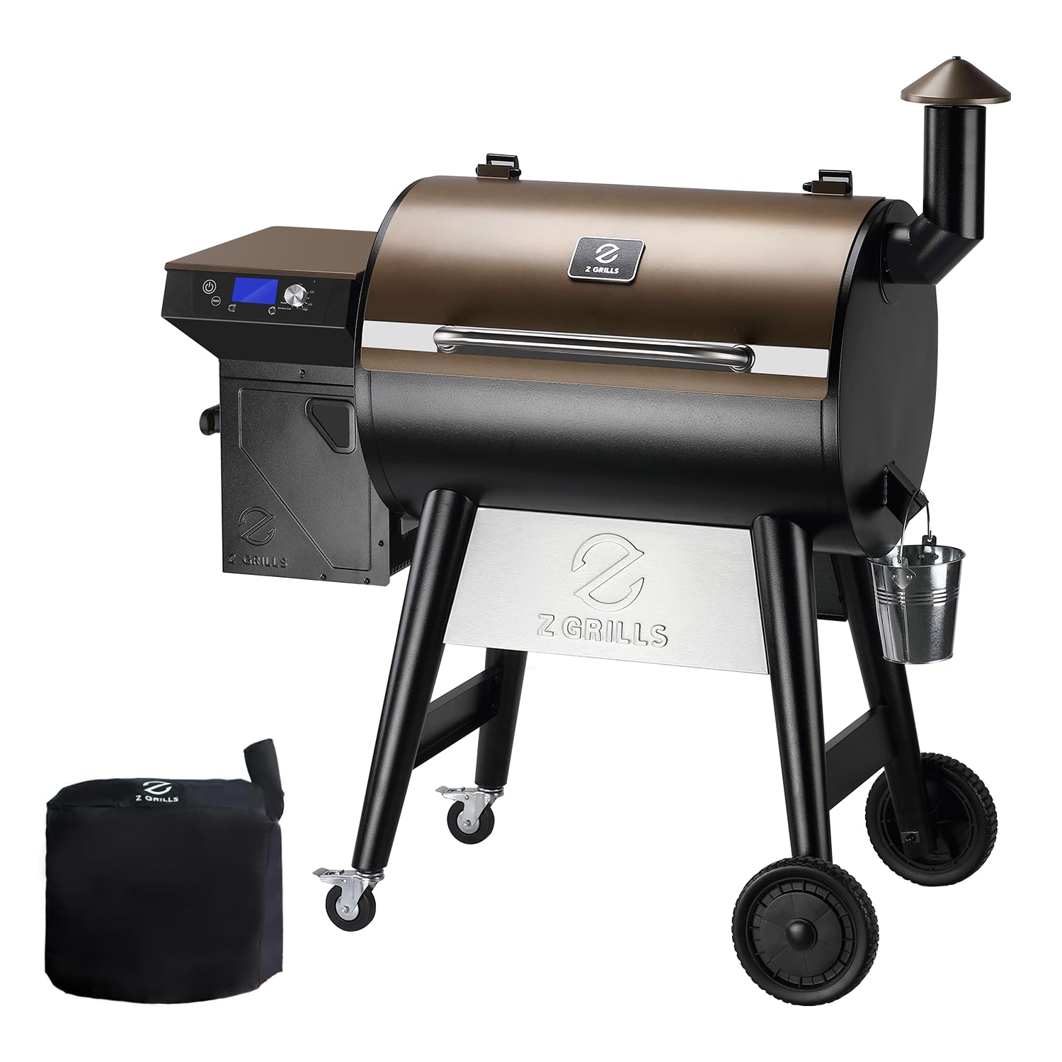 Z GRILLS 7002C Outdoor BBQ Grill, 697 sq in, PID 3.0