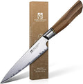 Purple Dragon Kitchen Utility Knife 5.1 Inch Kitchen Fruit Paring Knife