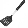 FONGLUAN Stainless Steel Cooking Slotted Turner With Heat-resistant BPA-free nylon head Safe for Non-Stick Cookware POM Handles Heavy Duty Kitchen Spatulas For Serving