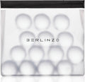 BERLINZO Large Reusable Ice Storage Bag - Freezer Safe Leak Proof Lunch Bag for Ice and Food Storage - BPA-Free XL Size