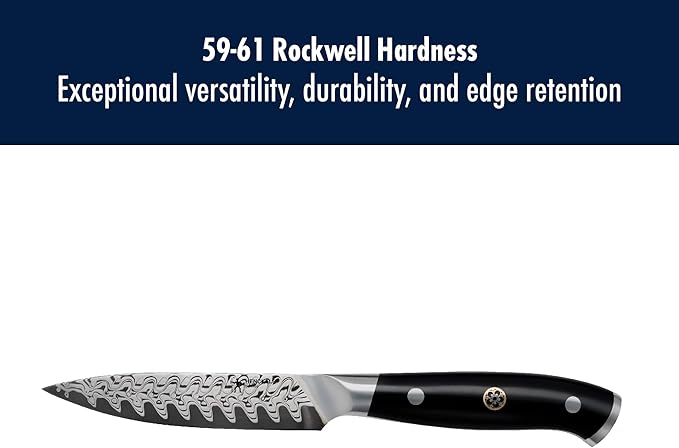 HENCKELS Compass Damascus 4-inch Damascus Paring Knife