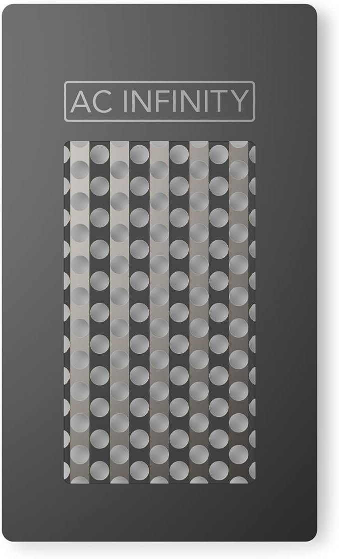 AC Infinity Grinder Card, Black Aluminum Milling Tool