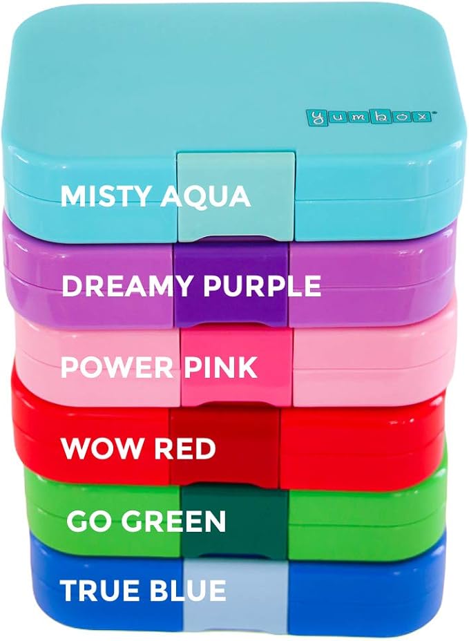 Yumbox Panino Leakproof Bento Lunch Box, Power Pink Rainbow