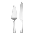 Lenox Portola Silverware Cake Knife & Server Dessert Set, 2-Piece, Flatware