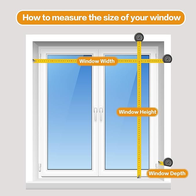 Persilux Zebra Cordless Roller Shades for Windows, Privacy Blinds (16" W x 64" H, White) for Sliding Door, Light Control for Day and Night, Home and Office