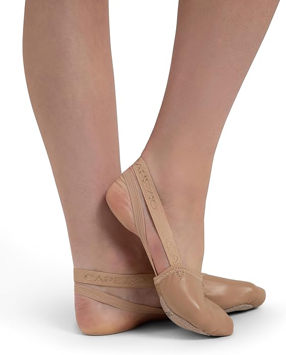 Capezio womens Leather Pirouette Ii Dance Shoe, Nude, Medium US