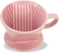 LHUKSGF Pour Over Ceramic, Coffee Dripper Ceramic Coffee Maker,Pink
