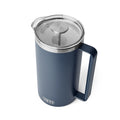 YETI Rambler 64 oz. French Press Coffee Maker, Navy
