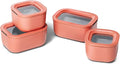 Caraway Mini Food Storage 9-Piece Set, Glass Storage Containers for Food