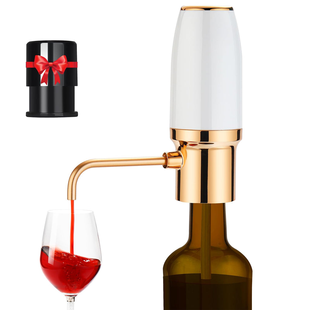 BLUBYEES Electric Wine Aerator and Automatic Wine Dispenser