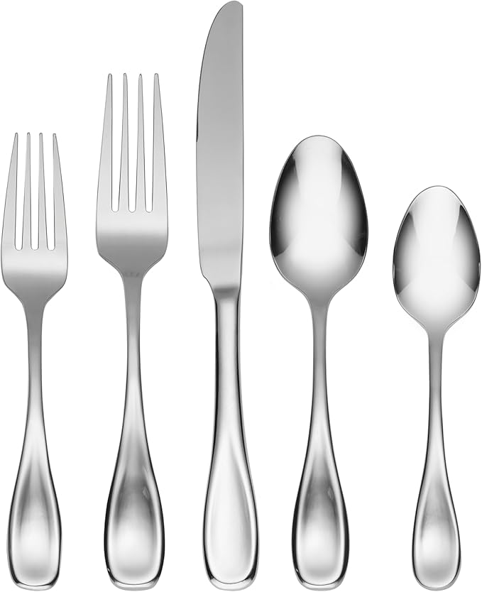 Oneida Voss 20-Piece 18/0 Silverware Set for 4, Flatware