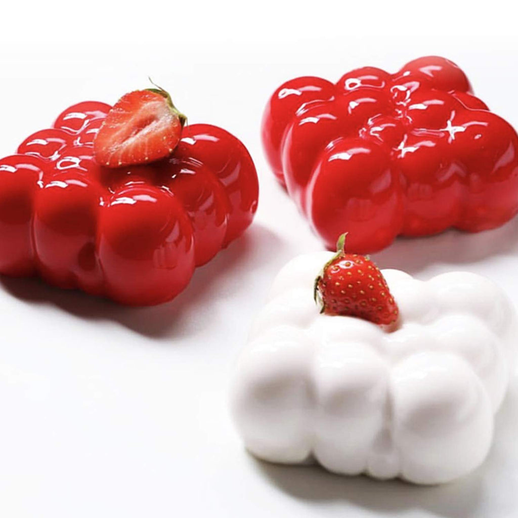 OCPO Kitchen Cloud Silicone Mold for Baking Mousse Cake, 6 Cavities