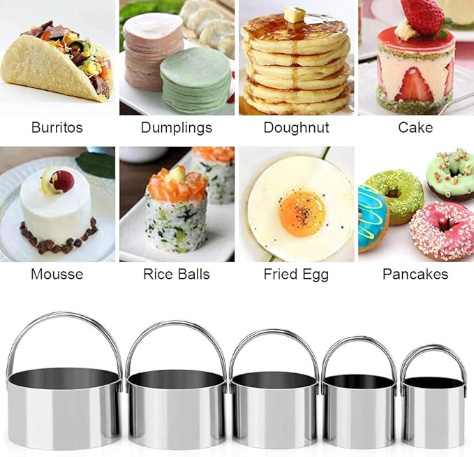 Pastry Cutter, Biscuit Cutter, Dough Scraper,Pastry Blender,Baking Mats