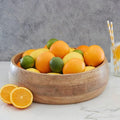 Salad Served Large Wooden Bowl for Party, Catering, Weddings and Restaurants, 15 Inch Wide