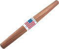 Mahogany French Rolling Pin | Non-Stick Kitchen Tool | Tapered Solid Wood Design for Precise Baking | Ideal for Professional & Home Bakers