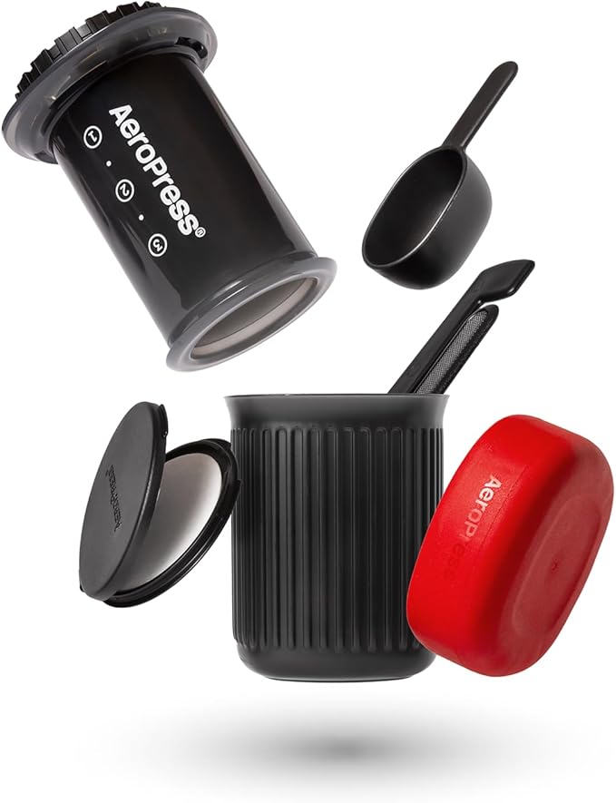 AeroPress Go Extra Small Portable Coffee Maker Kit