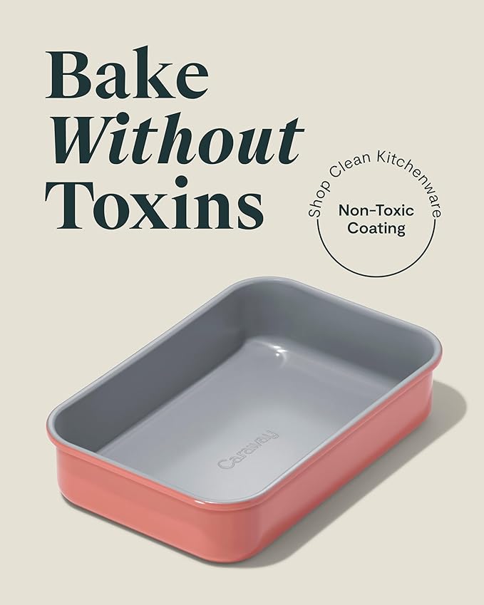 Caraway Non-Stick 9" x 6.5" Small Rectangle Baking Pan